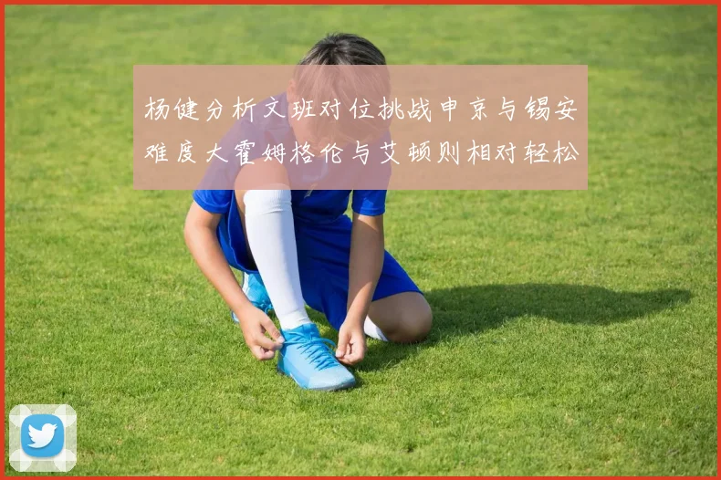 杨健分析文班对位挑战申京与锡安难度大霍姆格伦与艾顿则相对轻松